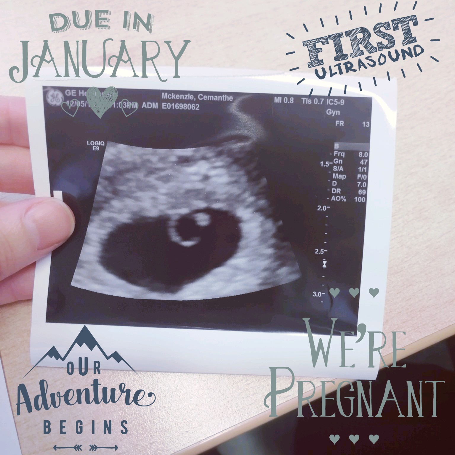 first grandchild, we're expecting a baby, i'm going to be a granny