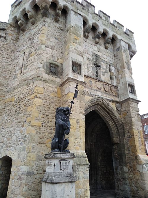 the fantastic Bargate in Southampton