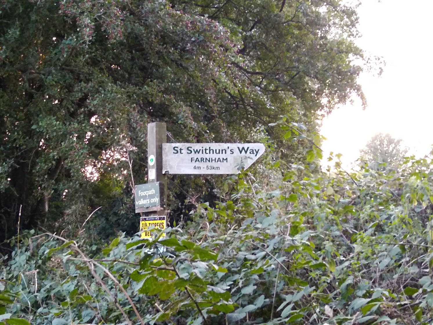 walking the pilgrims way, map my walk, winchester to canterbury along the pilgrims way, long distance walks uk, solo walking for women, domesday book villages, day 3 alton to farnham
