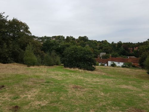 st catherines chapel guildford, st catherines chapel, walking the pilgrims way, the pilgrims way winchester to canterbury, long distance walks england, women walking solo