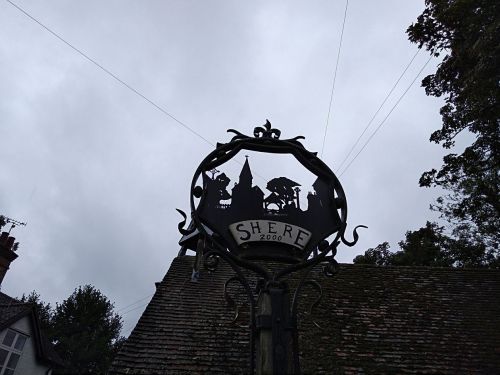 waking the pilgrims way, the pilgrims way winchester to canterbury, domesday book village shere, villages of england, long distance walks england, solo walking for women