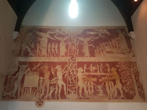 ladder of salvation, chaldon domesday book village,long distance walks, backpacking, walking the pilgrims way, the pilgrims way winchester to canterbury, women solo walking