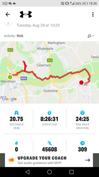 mapmywalk, the pilgrims way, walking the pilgrims way, long distance walks england, backpacking, women walking solo