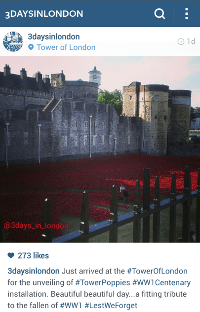 tower of london, Blood Swept Lands and Seas of Red, tower poppies, poppies tour, 100th anniversary armistice, world war one