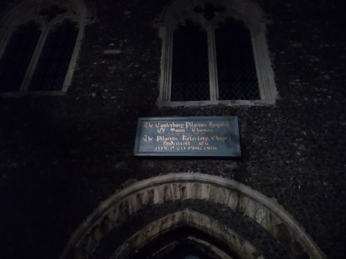 canterbury by night, the pilgrms way winchester to canterbury