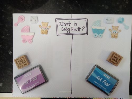 baby shower, gender reveal, helter skelter nursery