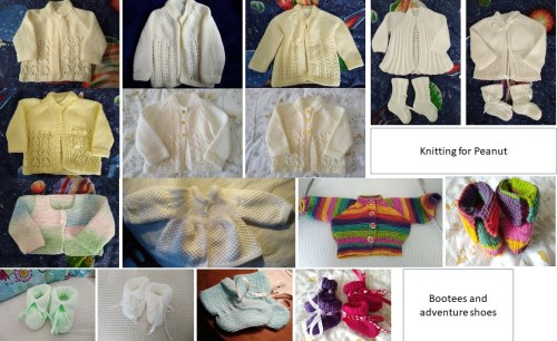 knitting for babies, baby layette