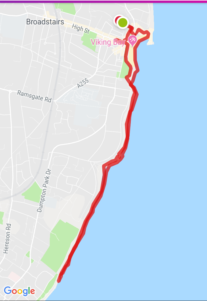 walk 1000 miles, walks on the isle of thanet, viking bay to dumpton gap, coastal walks in england