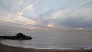 sunrise the day before