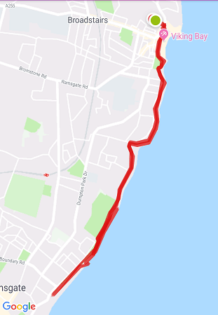 walk 1000 miles, walks of england, walking on the isle of thanet,