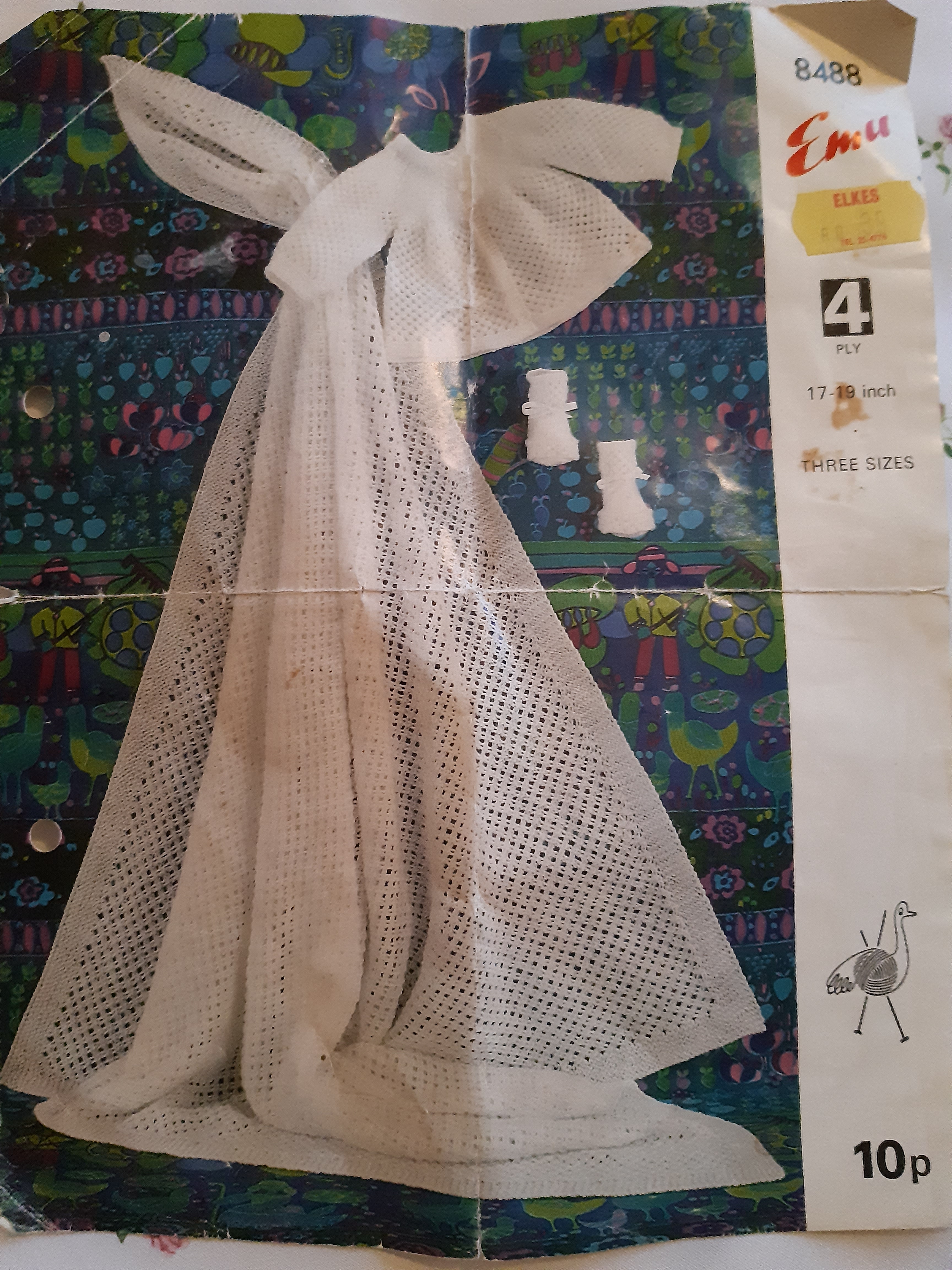 matinee jacket and shawl