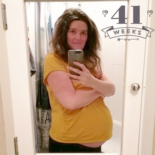 41 weeks according to the ovia app