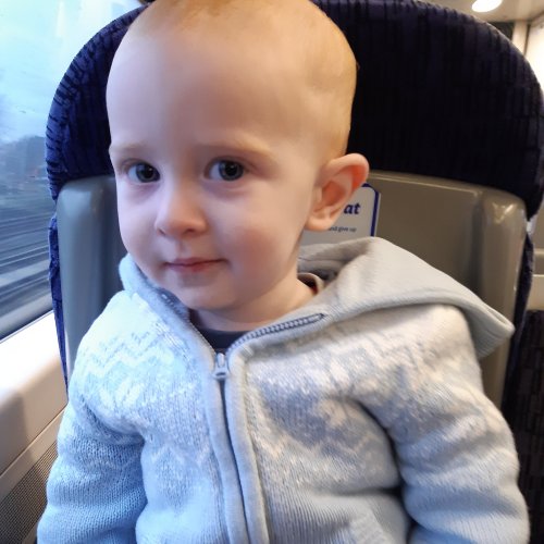 Granny and Jamie's adventure diary Jamie looking adorable